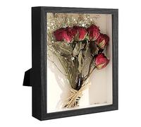 XTDMJ Cornice per foto 3D, 15 x 20 cm, cornice in legno profonda, da riempire 3D, con pannello in acrilico, da appendere alla parete o sulla scrivania, regalo per ricordi di famiglia, colore nero con