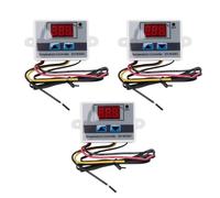 XTECH 3 pezzi XH-W3001 Modulo regolatore di temperatura LED digitale Interruttore termostato digitale Termostato elettronico