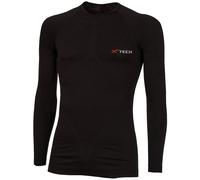 XTECH ENERGY MAGLIA INTIMO MANICHE LUNGHE, NERO