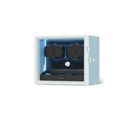 XTELARY Caricatore per orologi automatici 4/6/8/12, movimento automatico bloccabile con scomparti extra per orologi, 4 modalità di rotazione, cuscino flessibile, motore Mabuchi silenzioso e