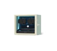 XTELARY Caricatore per orologi automatici 4/6/8/12, movimento automatico bloccabile con scomparti extra per orologi, 4 modalità di rotazione, cuscino flessibile, motore Mabuchi silenzioso e