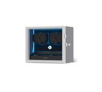 XTELARY Caricatore per orologi automatici 4/6/8/12, movimento automatico bloccabile con scomparti extra per orologi, 4 modalità di rotazione, cuscino flessibile, motore Mabuchi silenzioso e