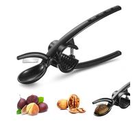 xtemtoamz Schiaccianoci Pinza per Castagne, Schiaccianoci Acciaio Inox 2-in-1, Multifunzione Schiaccia Noci e Mandorle, Clip per Castagne Apricastagne per Castagne Noci Mandorle