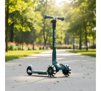 Xtend Mini+ Verde – Monopattino per bambini pieghevole e regolabile in base alla crescita