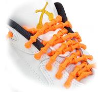 Xtenex Lacci per Bambini, Scarpe Unisex-Adulto, Arancione Fluo, 50