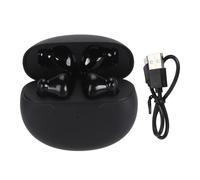 XTevu Earbù del traduttore, cuffia per traduzione della lingua Bluetooth 5.1 con riduzione del rumore e supporto in tempo reale per 144 lingue, auricolari wireless Interpreter (Nero)