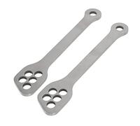 XTevu Kit abbassamento posteriore moto, 1 paio collegamento acciaio inox Compatibile con Kawasaki Z250 Z300 Z750 Z800 Z1000