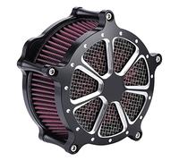 XTevu Kit Filtro Aria Moto - Filtro Aria Ad Alte Prestazioni per Harley-Davidson FXD 1993-2017, Adatto per Modelli Softail E Dyna