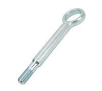 XTevu Kit gancio di traino anteriore in acciaio resistente - Gancio di traino di recupero per Subaru Impreza Forester BRZ 05-18, gancio per paraurti posteriore avvitato per