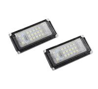 XTevu Luce Targa a LED Compatibile con Mini Cooper ONE R50 2001-2006, 18 LED 6000K Luce Bianca Targa, Gruppo Lampada Tag(DC12V)