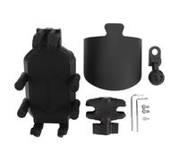 XTevu Montaggio del telefono, staffa del manubrio, supporto per smorzatore di vibrazioni compatibile con ATV scooter motociclistico, culla a blocco di sicurezza regolabile