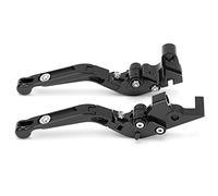 XTevu Palancas de embrague de freno, conjunto de palanca CNC compatible con XJ6 Diversion 2009-2015, palancas de control de manos de motocicletas, par de palanca de aluminio (Nero)