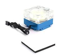 Xtevu Pompa 'acqua, radiatore per PC, pompa di raffreddamento PWM, pompa di raffreddamento ad acqua Acrilico Accessorio per computer Accessorio di calore Mute (Blu)