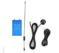 XTevu Software Defined Radio con kit antenna Kit ricevitore portatile Ingresso antenna indipendente per radio RTL28U + R820T2 100 KHz-1,7 GHz