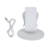 Xtevu Wireless Stand, Angel Wing Charging Dock, USB Type C di ricarica, stazione di ricarica della casa per auto