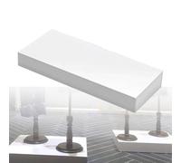 XTGDIEM Base Espositiva Rettangolare For Manichino, Base For Negozio Di Abiti Da Sposa, Adatta For Esposizione Gioielli Con , Boutique For La Casa(White,40x40x10cm)