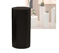 XTGDIEM Espositore For Manichini Rotondo, Base Cilindrica For Negozi Di Abiti Da Sposa, Adatto For Espositori Di Gioielli Con Manichini, Boutique For La Casa(Black,30x80cm/11.8x31.5in)