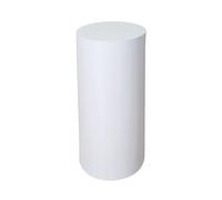 XTGDIEM Espositore For Manichini Rotondo, Base Cilindrica For Negozi Di Abiti Da Sposa, Piattaforma Rialzata, Adatto For Abbigliamento E For La Casa(White,40x60cm/15.7x23.6in)