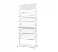 XTGDIEM Espositore for Piastrelle da Pavimento Robusto, E di Grandi Dimensioni, Campioni Ceramica Vari Materiali Costruzione(White,150x47x35cm)