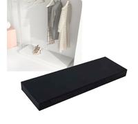 XTGDIEM Espositore rettangolare for manichini, base for piattaforma decorativa for negozi di abiti da sposa, adatto for negozi di abbigliamento for la casa(Black,120x60x10cm)