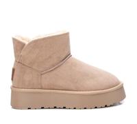 XTI boot platform beige finto pelo vegan imbottiti caldi - Colore: Beige, Taglia: 38