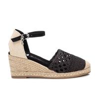 XTI 142333, Sandali con zeppa Tipo Espadrillas Donna, Nero, 39 EU