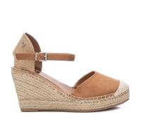 XTI 142382, Sandalo Espadrillas con Zeppa Donna, Cammello, 38 EU