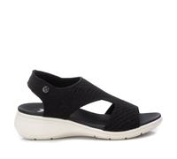 XTI 14273702, Sandali piatti donna, Nero 42, 37 EU