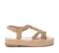 XTI 142840, Sandali Bassi Donna, Beige, 38 EU