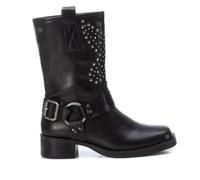 XTI 142999, Stivali a metà Polpaccio Donna, Nero 02, 36 EU