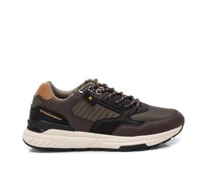 XTI 143146, Scarpe da Ginnastica Uomo, Kaki, 42 EU