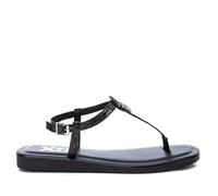 XTI 45578 Sandali Piatti da Donna Nero, 40 EU (6 unità), Bassi