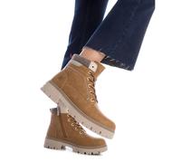XTI ANFIBIO STIVALETTO TRONCHETTO DONNA RAGAZZA 143144 CAMEL DAL 36 AL 41 NEW