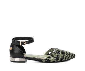 XTI - Ballerine Donna Kaki - Scarpe comode e Versatili - Moda Casual - Modello 14393702 (Misurare 39)