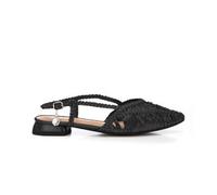 XTI ballerine slingback vegan nere punta intrecciate estive - Colore: Nero, Taglia: 39