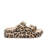 XTI - Ciabatta da donna - Calzature comode e versatili - Moda casual, Leopardo 98, 39 EU
