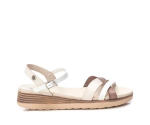 XTI Donna 142848 Sandalo piatto, Ghiaccio, 37 EU