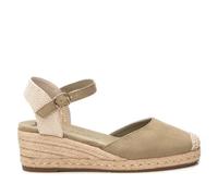 XTI - Espadrillas Donna - Calzature comode e versatili - Moda casual, Kaki 70, 35 EU