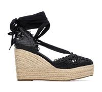 XTI - Espadrillas Donna Nero - Scarpe comode e versatili - Moda casual - Modello 14542203 (Misurare 37)