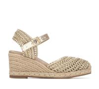 Xti 145296 Wedge Espadrilles Oro EU 40 Donna