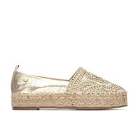 XTI - Espadrillas Donna Oro - Scarpe comode e Versatili - Moda Casual - Modello 14544301 (Misurare 39)