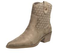 Xti Footwear Stivaletti Texani In Tessuto Beige - Taglia 37 [24.2cm] Scarpe