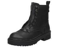 Xti Refresh Anfibi Carrarmato Con Cerniere Nero - Donna Scarpe Stivaletti
