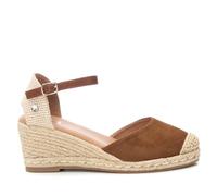 XTI - Sandali con zeppa Donna Taupe - Scarpe comode e versatili - Moda casual - Modello 14074607 (Misurare 40)