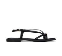 XTI sandali da donna con borchio bassi ad incrocio infradito comodi Vegan shoes