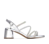 XTI - Sandali Donna Argento - Scarpe comode e versatili - Moda casual - Modello 14526003 (Misurare 39)