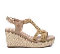XTI 142834, Sandali con Zeppa Donna, Beige, 41 EU