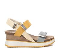 XTI - Sandali Donna Giallo - Scarpe comode e versatili - Moda casual - Modello 14282201 (Misurare 36)