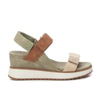 XTI - Sandali Donna Kaki - Scarpe comode e versatili - Moda casual - Modello 14384806 (Misurare 37)