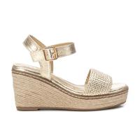XTI - Sandali Donna Oro - Scarpe comode e versatili - Moda casual - Modello 14382801 (Misurare 38)